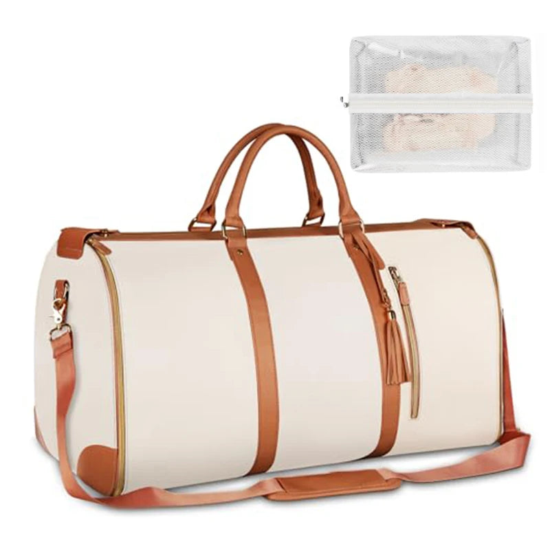 Foldable women's travel bag
